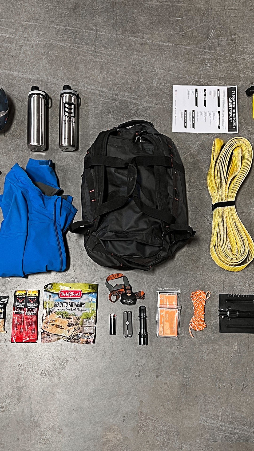 3V Gear 10 Things You Need In Your Winter Emergency Car Kit