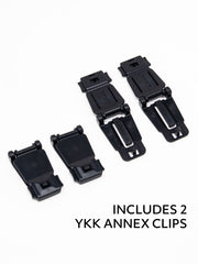 YKK Annex MOLLE Clips - (2-pack)