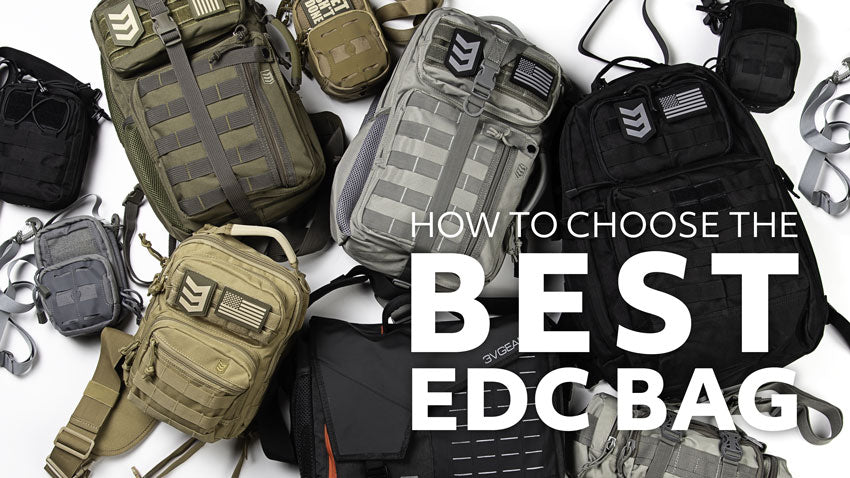 Best men's edc bag Clearance