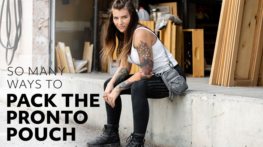So Many Ways to Pack the Pronto Pouch – 3V Gear
