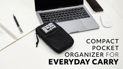 Using the 3V Gear Compact Pocket Organizer for Everyday Carry (EDC)