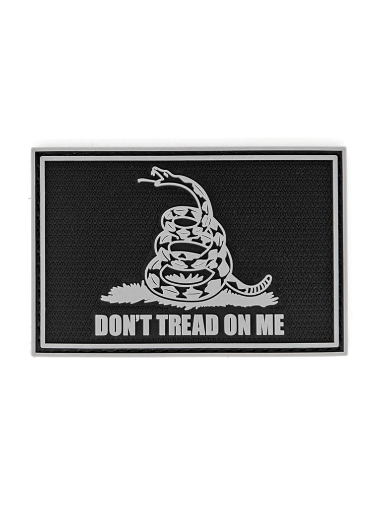 NEW DONT TREAD ON ME GADSDEN FLAG PATCH AMERICAN GREEN w/ VELCRO® Faster  3”x 2”