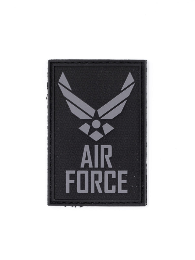 Air Force USAF 1x4 Velcro Fully Embroidered Morale Tags Patch - Morale Tags