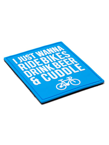 Patch Ricamata Per Biker - Orso Con Scritta Divertente, 85x50 Mm, Per Giacca O Zaino - Foto 4